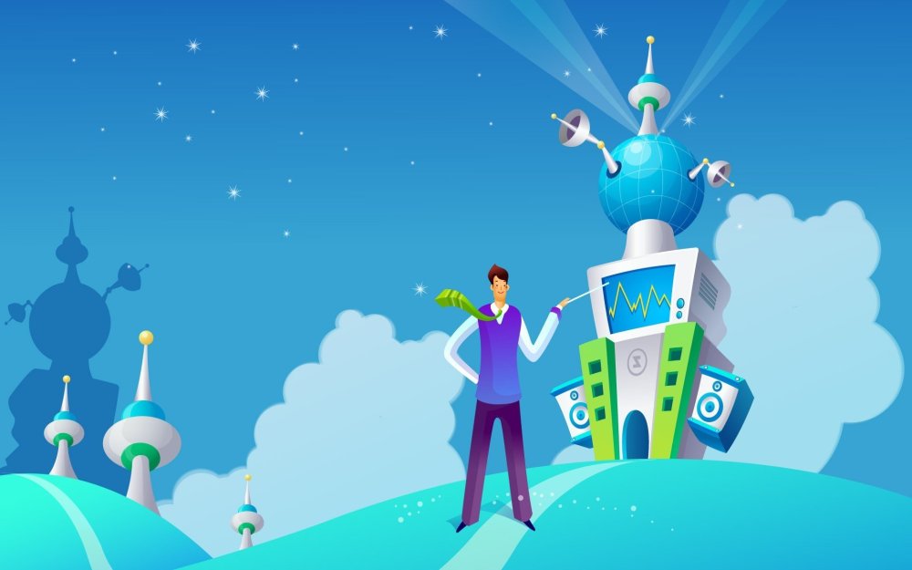 Фон для презентации школа будущего