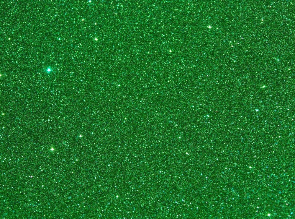 Зелёные блёстки