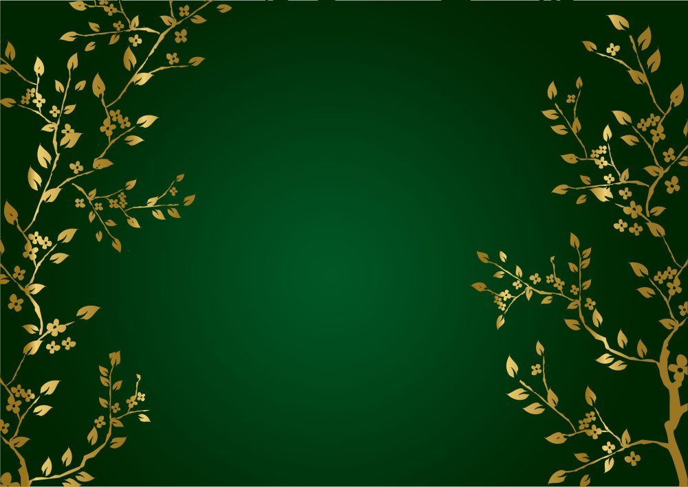 Темно зеленый фон для презентации