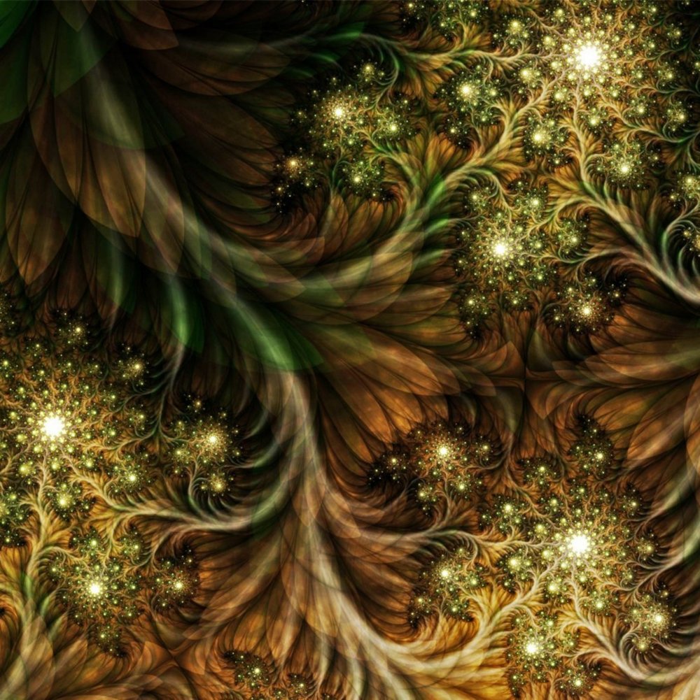 Изумрудный фон