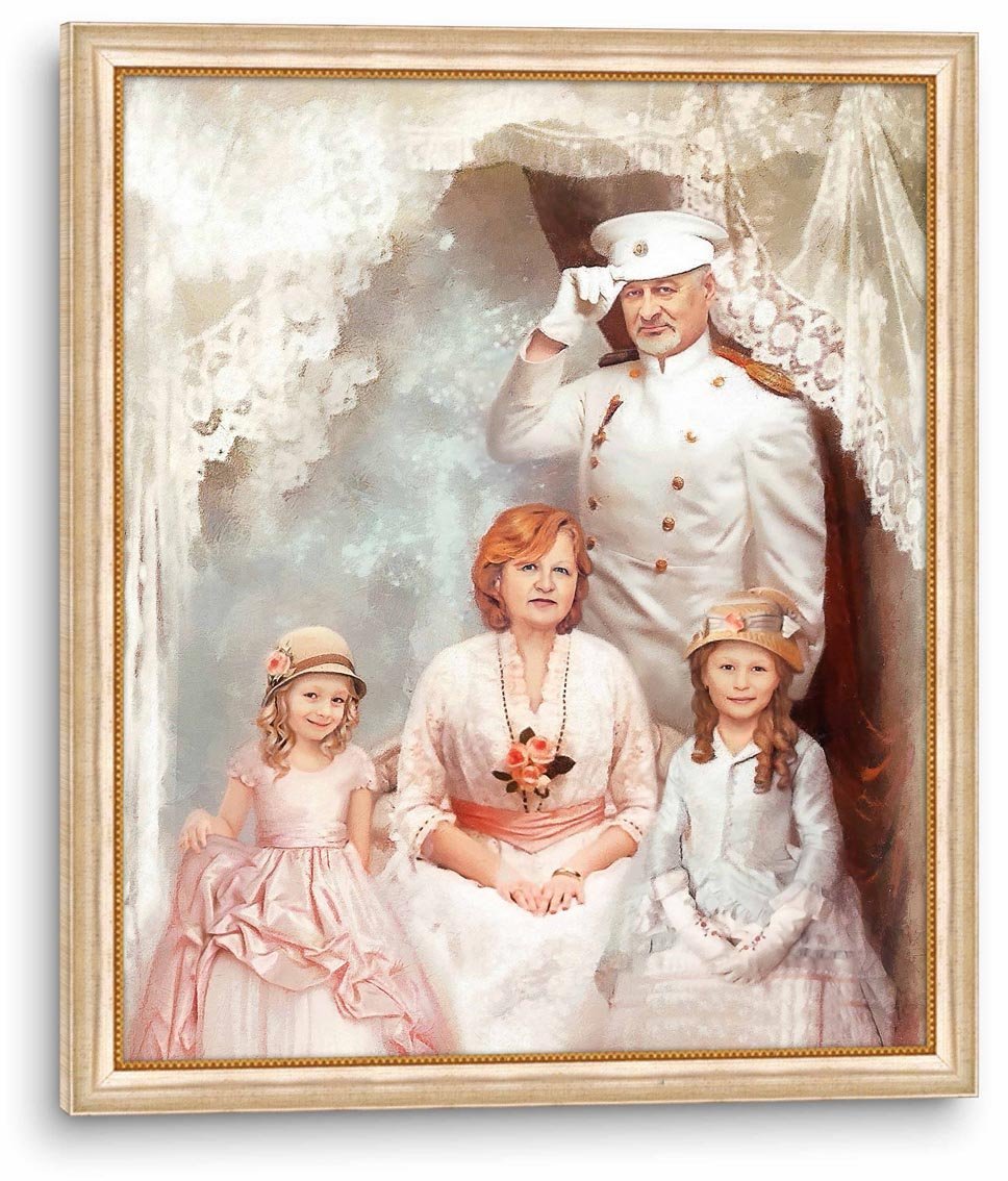 Фон для портрета семьи