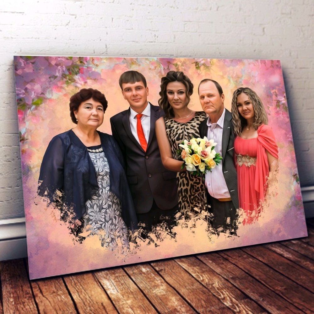 Печать на холсте