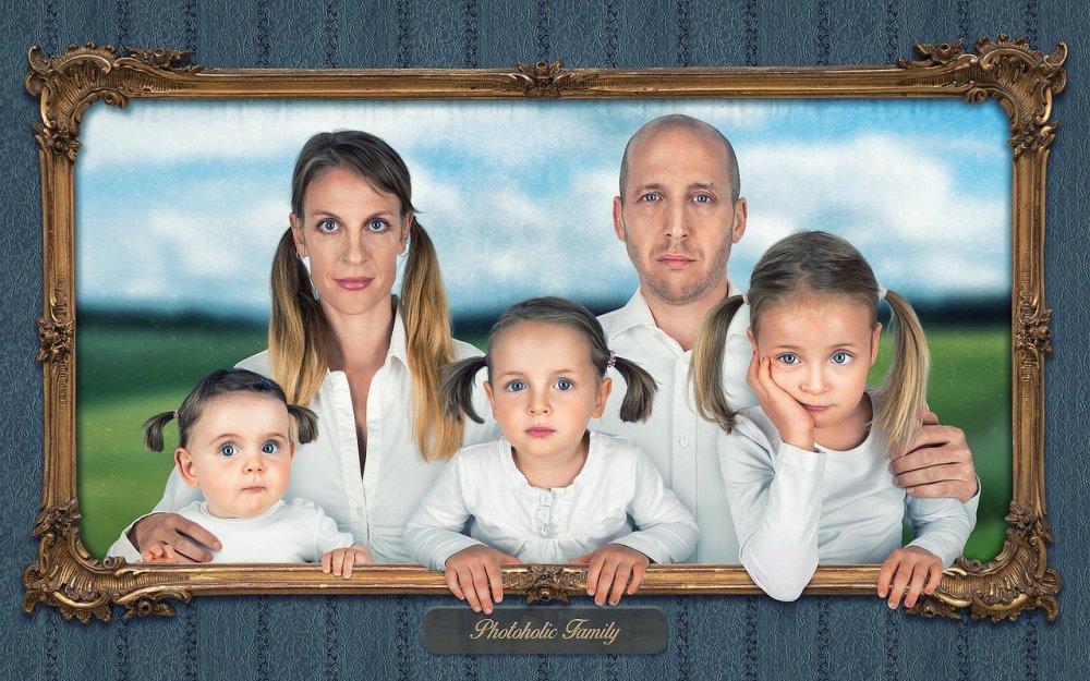 Фон для семейного портрета