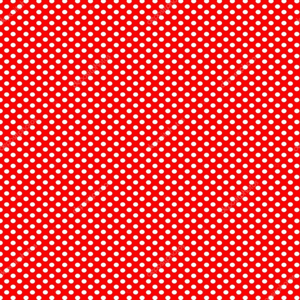 Фон белый горошек на Красном фоне