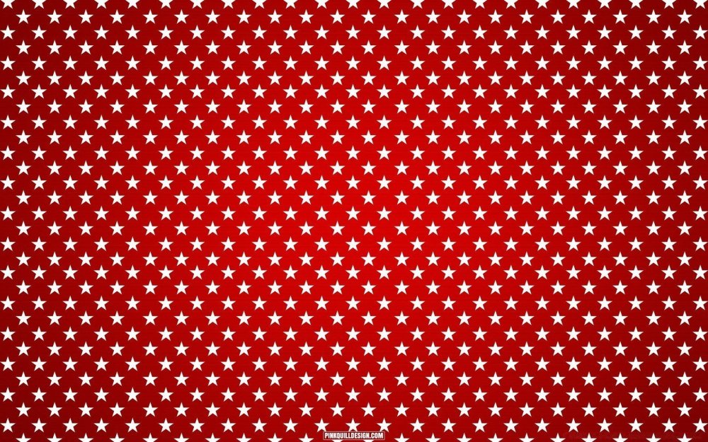 Фон красный в белый горох