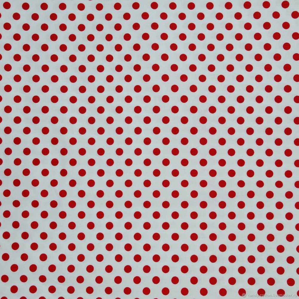 Ткань в горошек