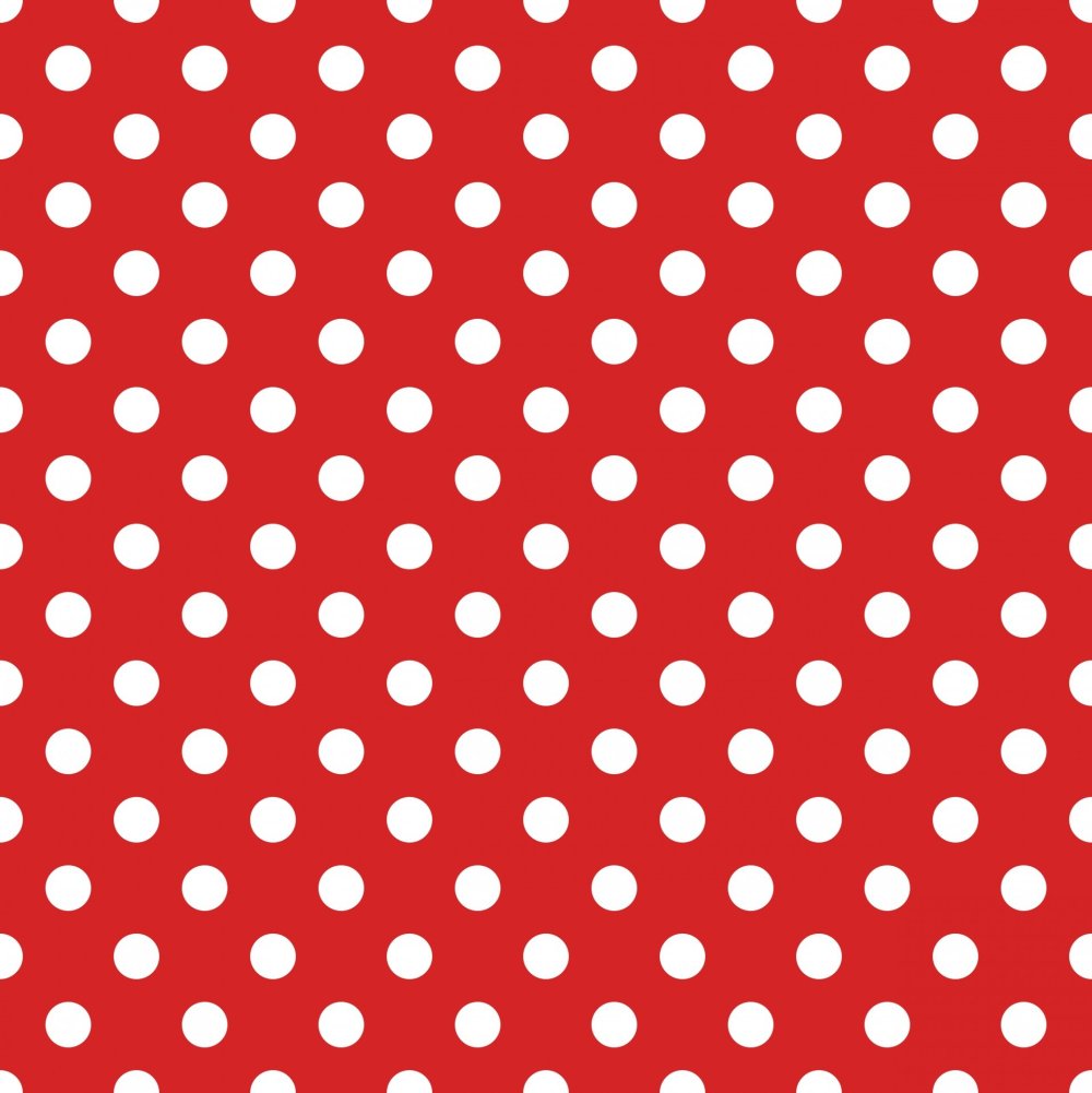 Бумага Оберточная в красный горох