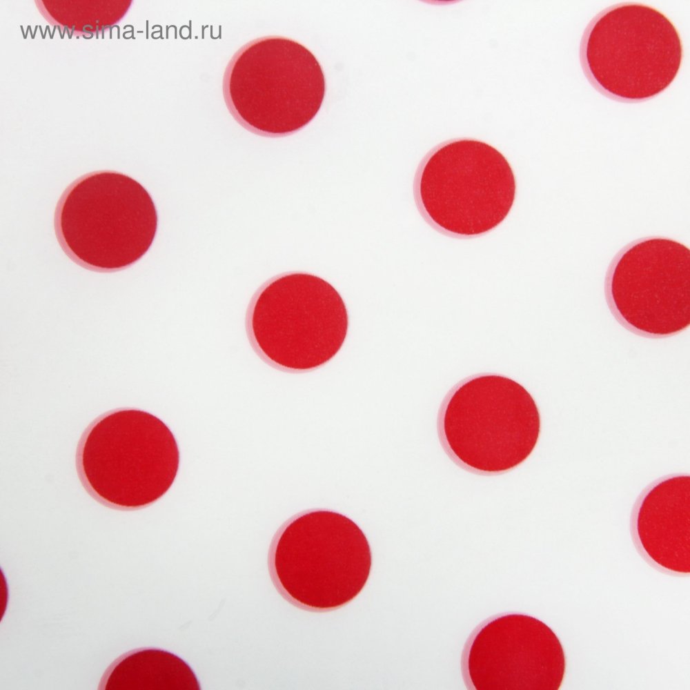 Фон красный горох