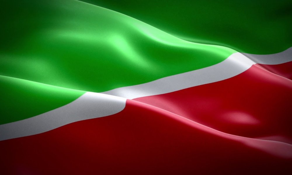 Республика Татарстан (Татарстан) флаг