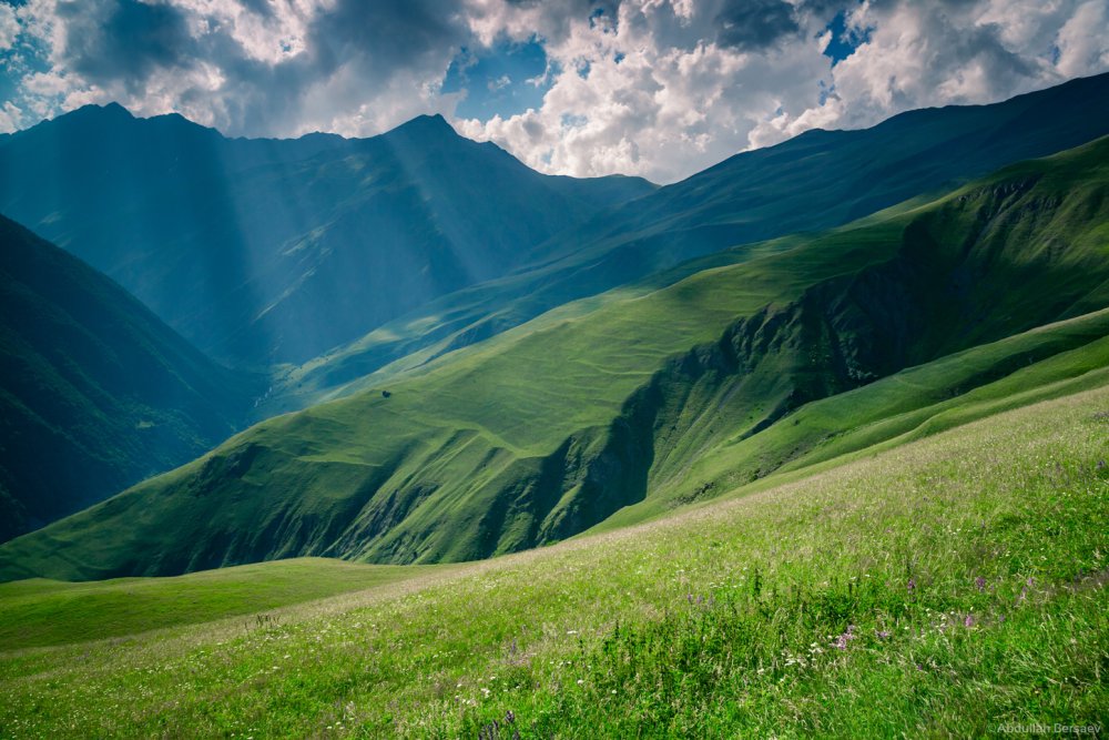 Горы Чечни обои