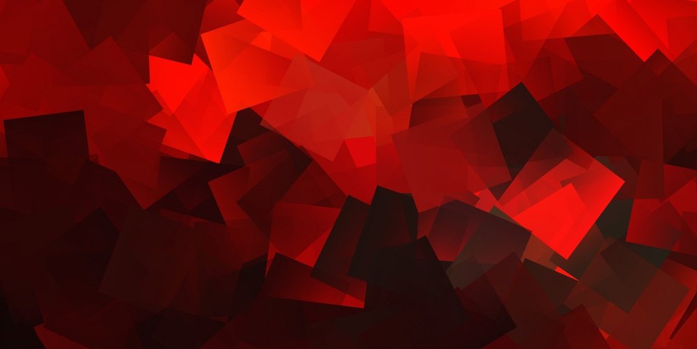 Красный геометрический фон