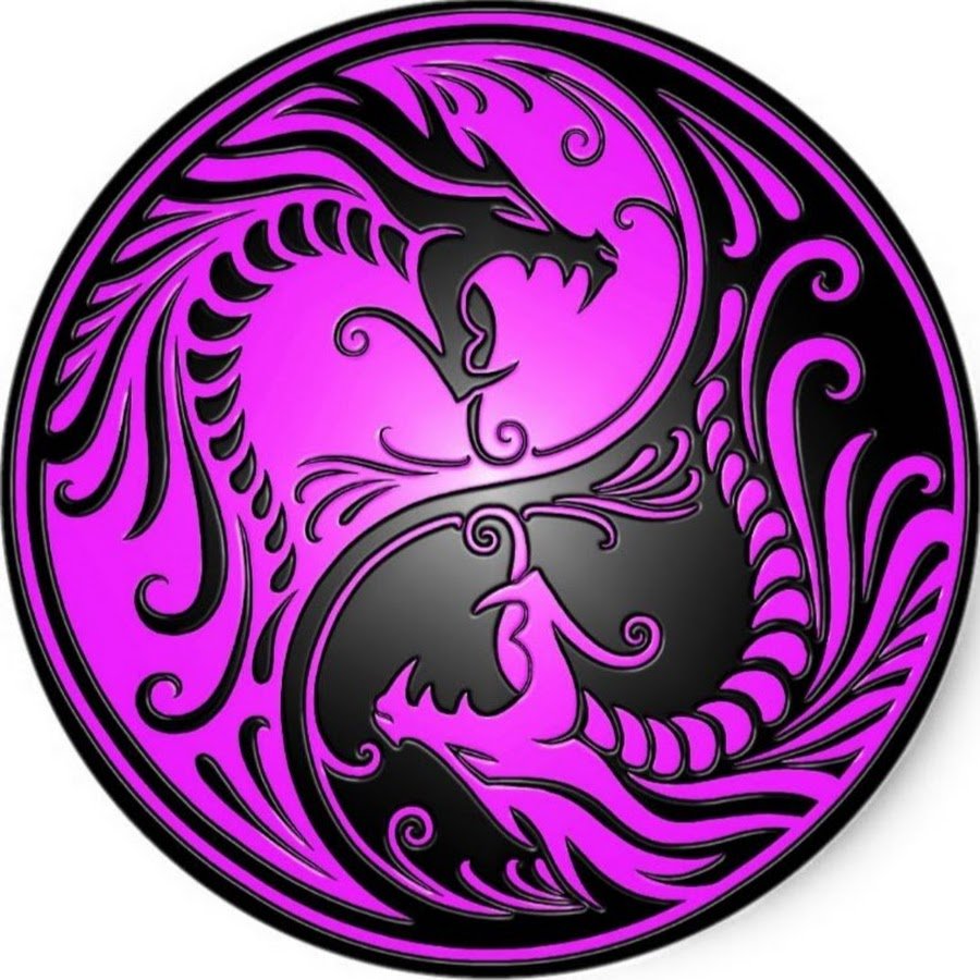 Фиолетовый дракон Мэл