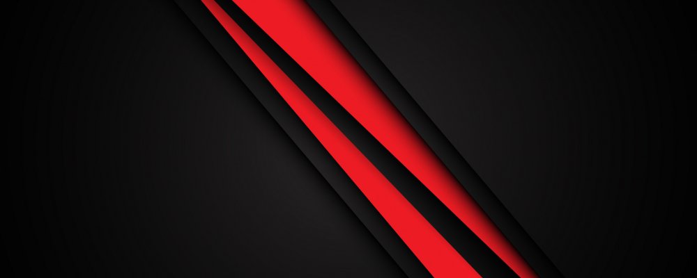 Чёрный фон с красными полосками