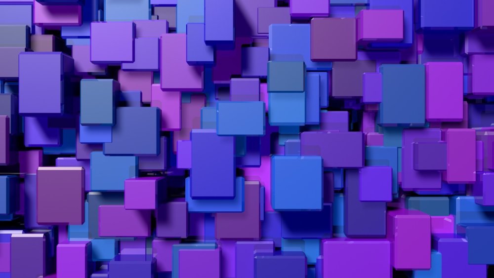 Фиолетовый квадрат