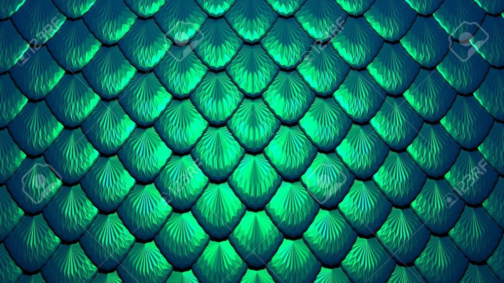 Фон чешуя дракона