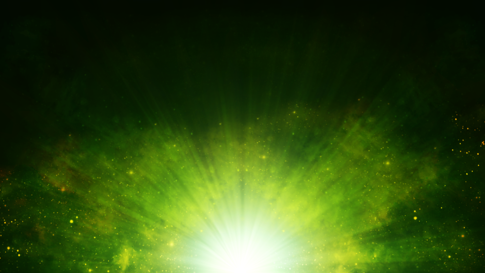 Зеленый Волшебный фон