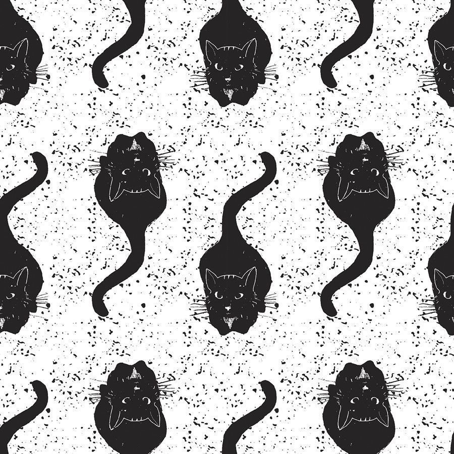 Чёрные кошки паттерн