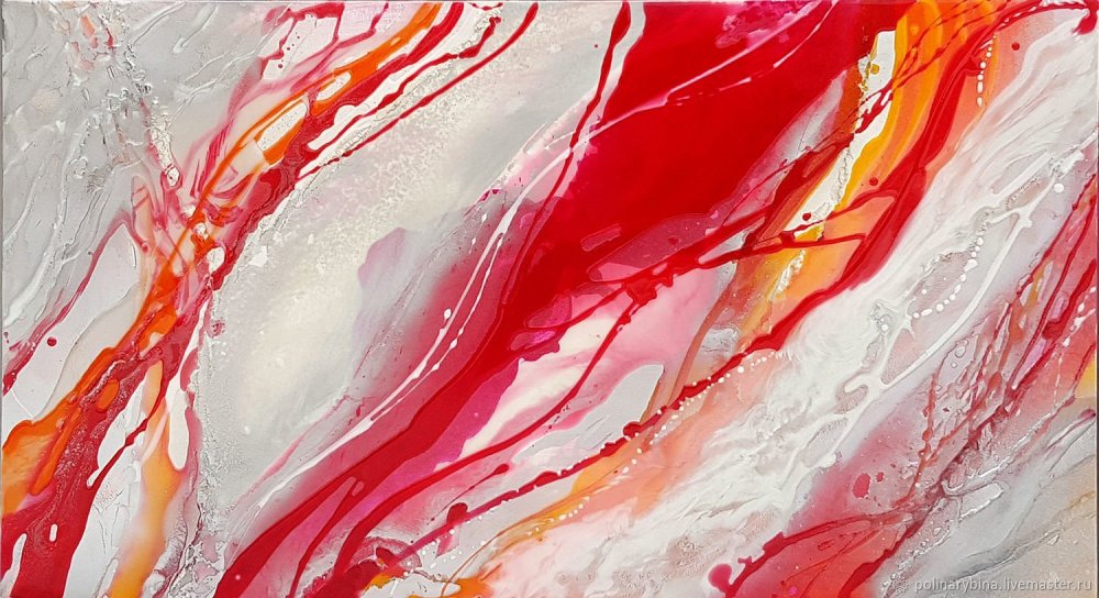 Розовые разводы