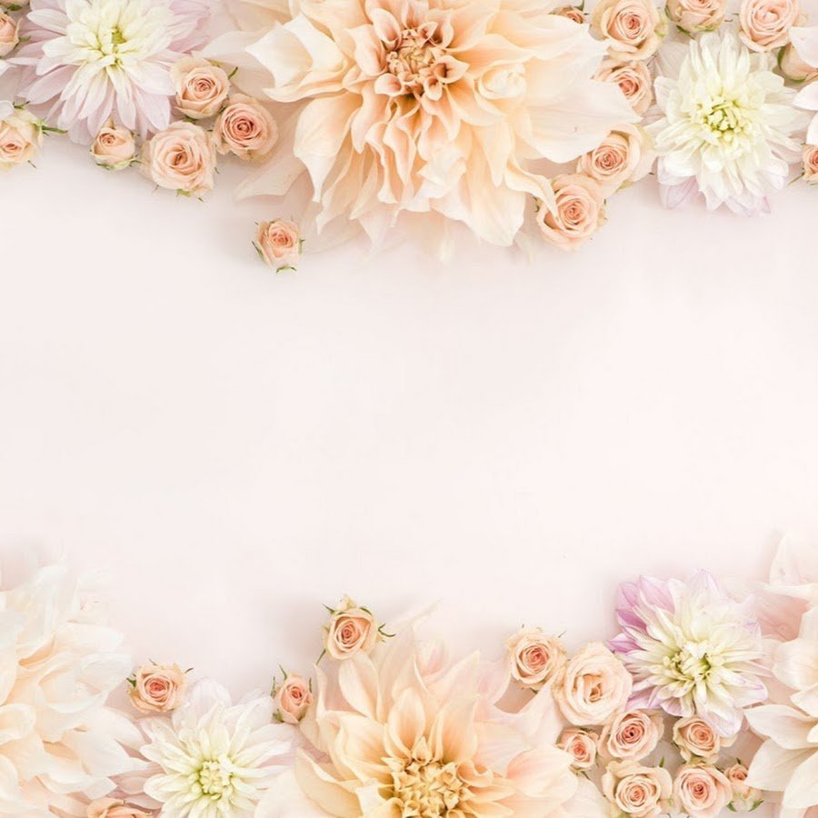 Фон с цветами