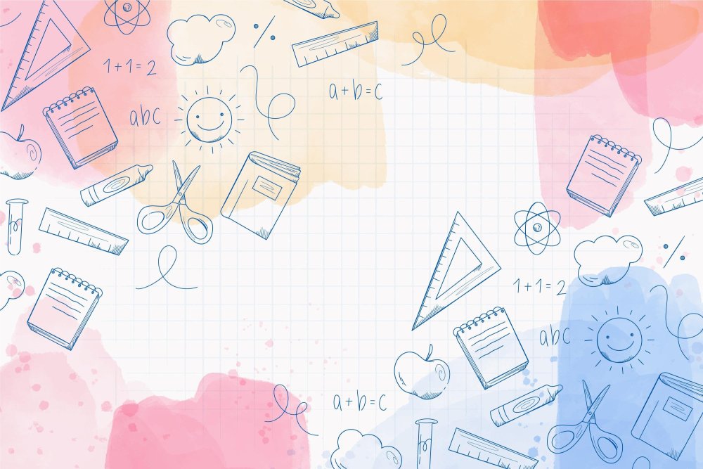 Школьный фон вертикальный