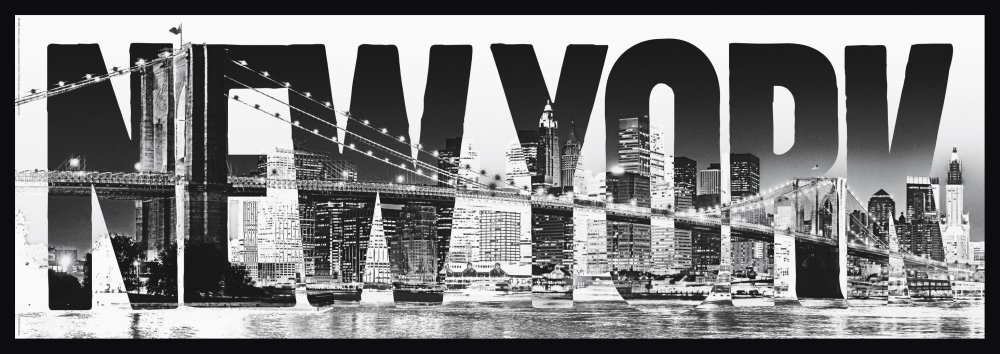 New York надпись