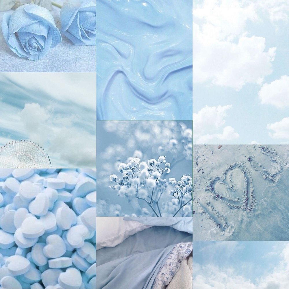 Эстетика голубого цвета