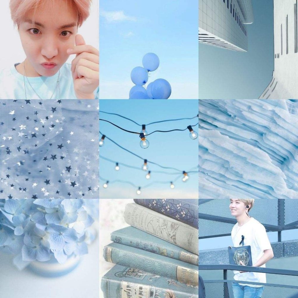 Эстетика голубого цвета