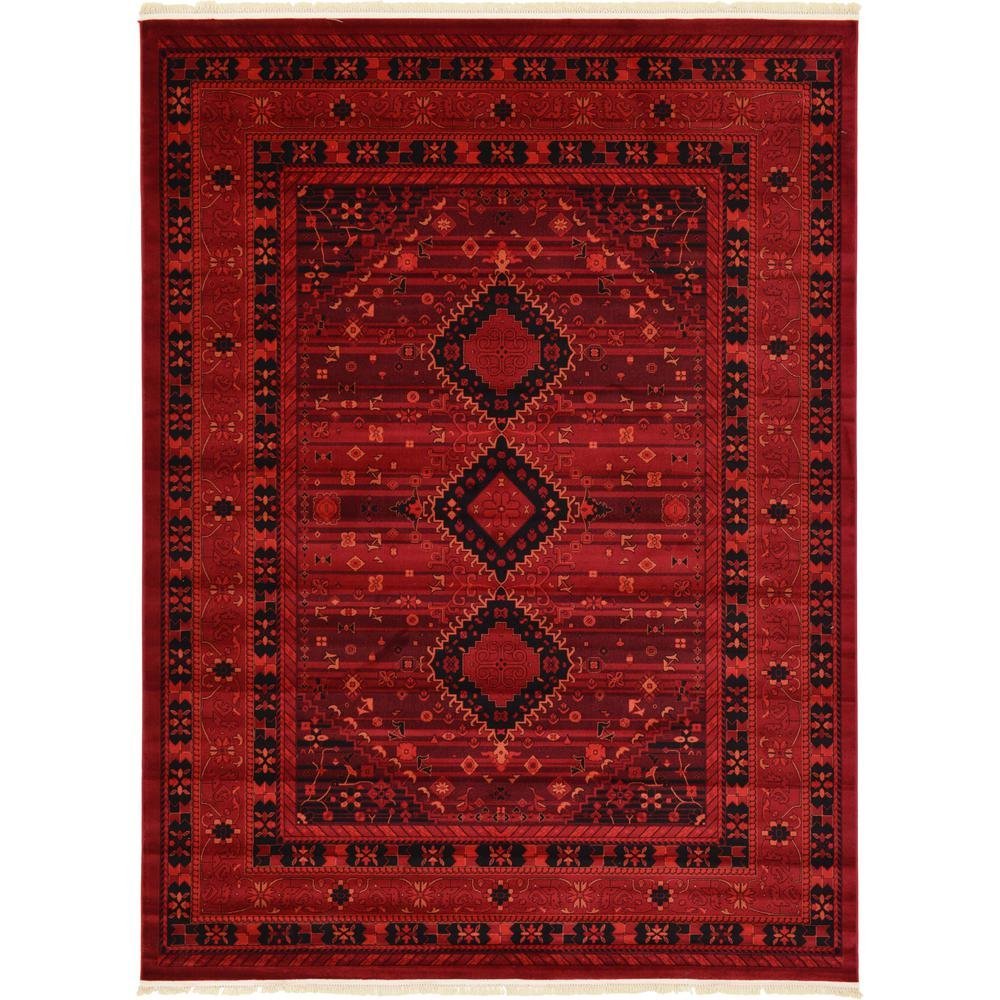 Оранжевый ковер на стене