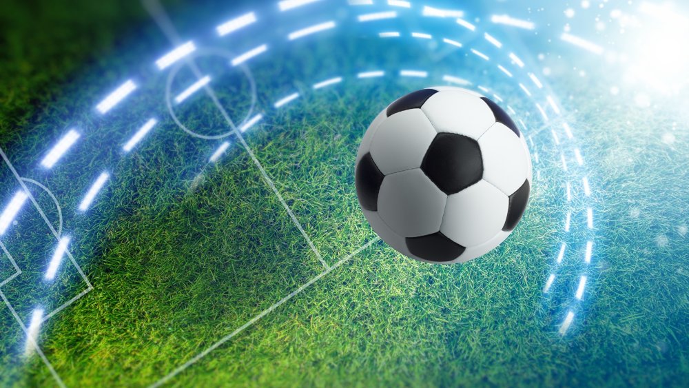 Футбольный фон абстракция