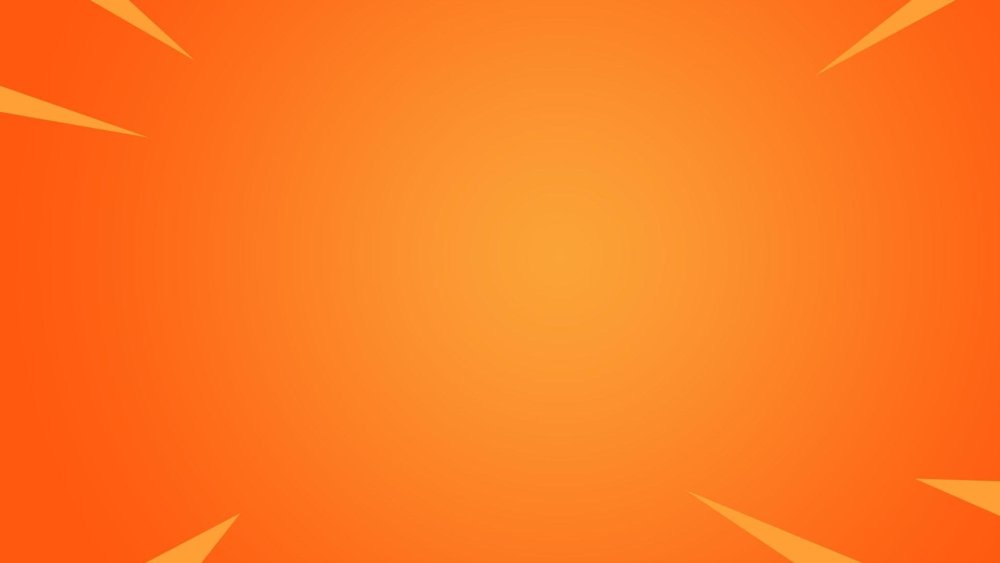 Оранжевый фон ФОРТНАЙТ