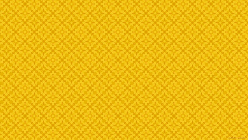 Желтый фон с орнаментом