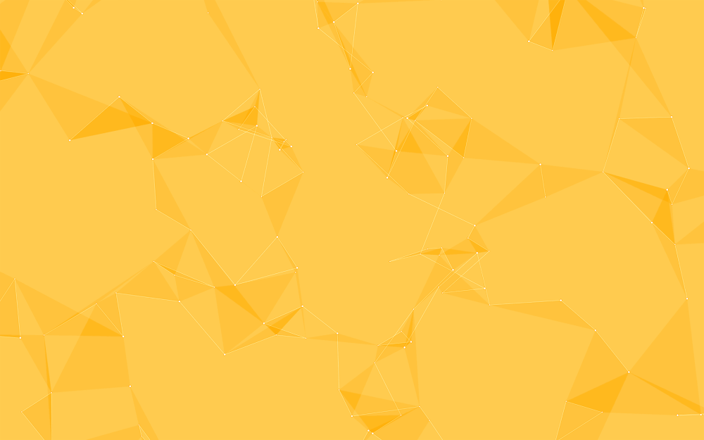 Полигональный фон желтый