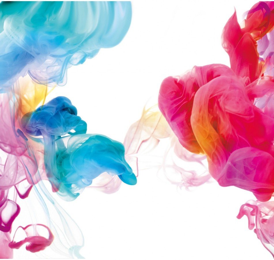 Разноцветный дым