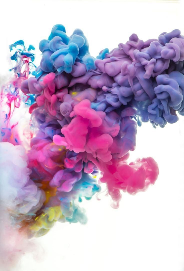 Цветной дым фон