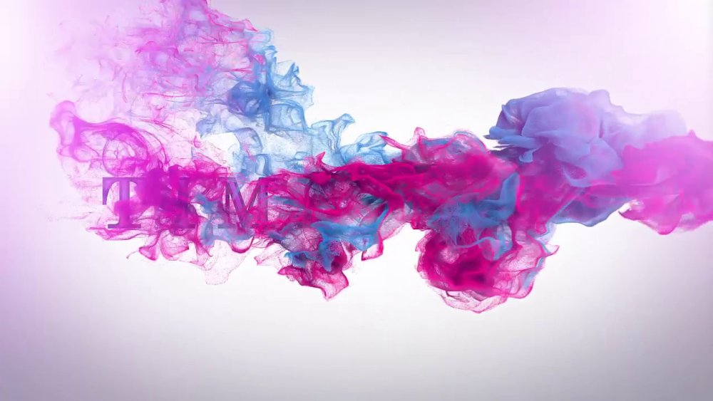 Цветной дым фон