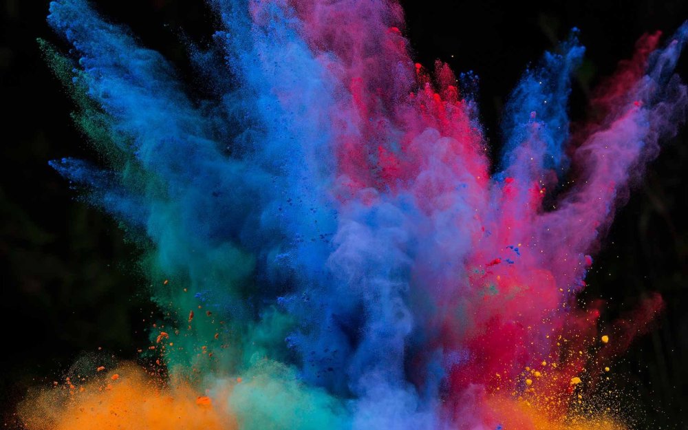 Цветные краски