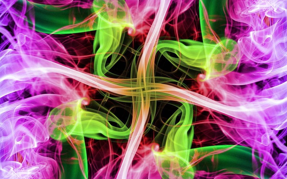 Разноцветный дым