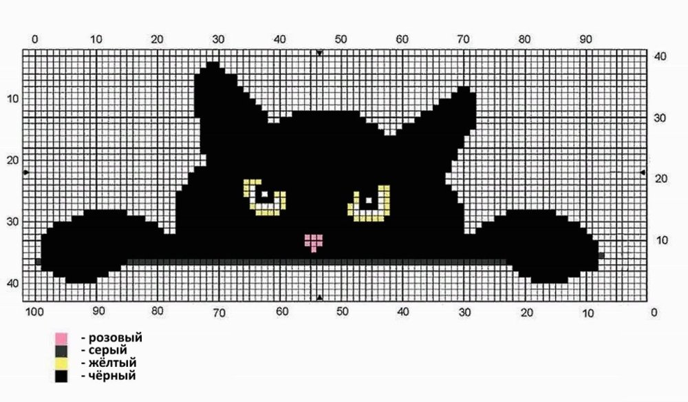 Силуэт грациозной кошки