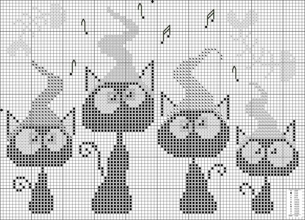 Пантера Риолис вышивка