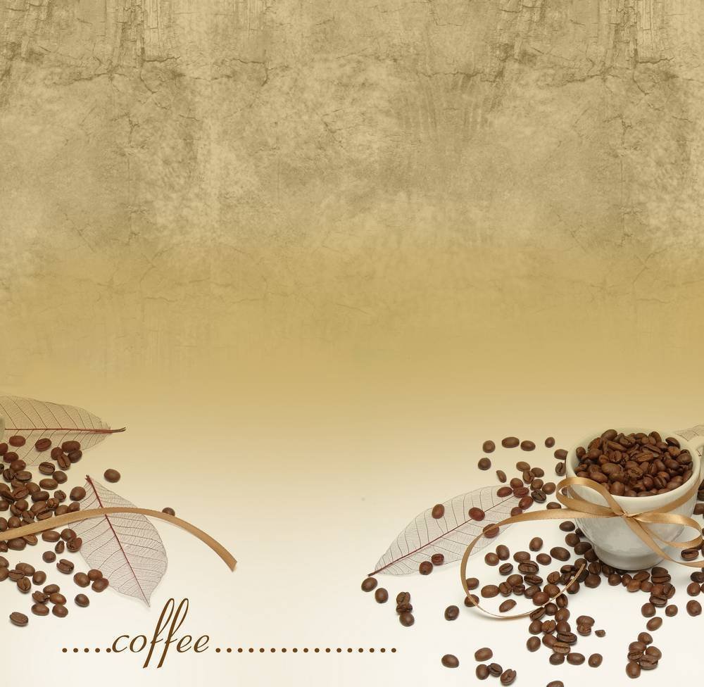 Фон для кофейни