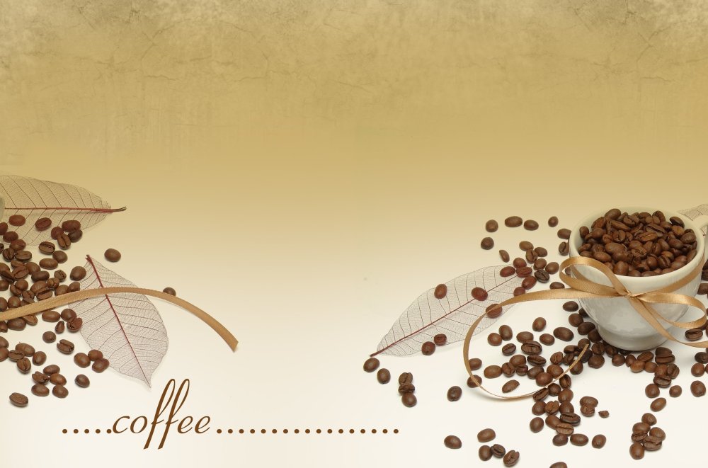 Фон для кофейни