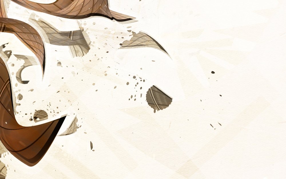 Абстракция в бежево-коричневых тонах