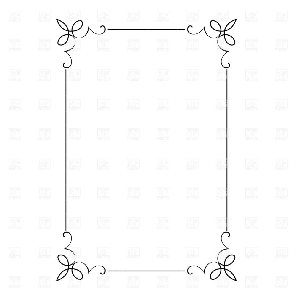 Рамка вензеля
