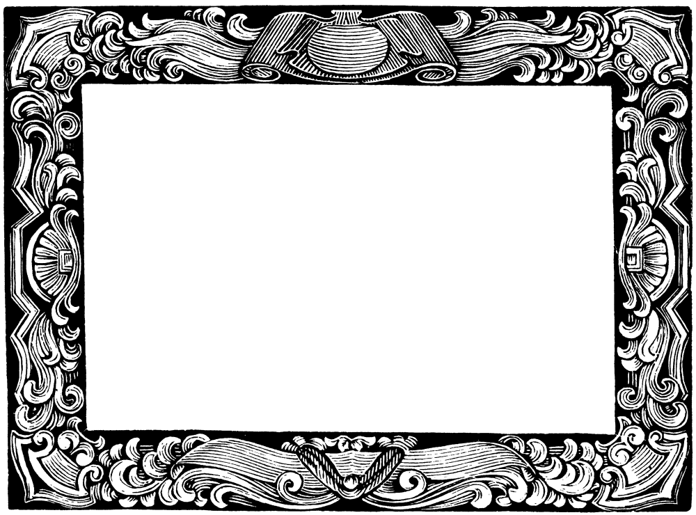 Рамка черная