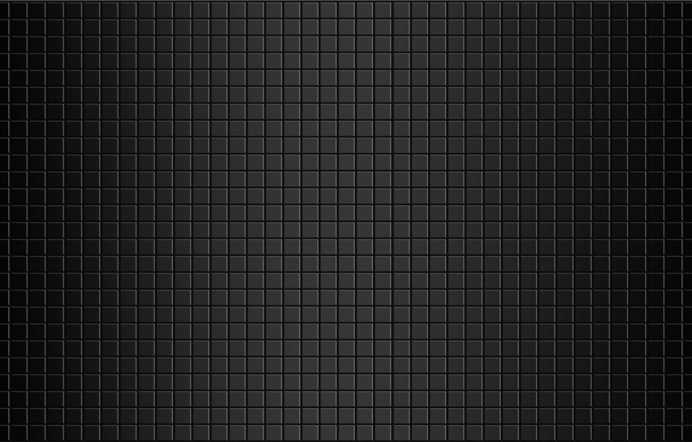 Чёрный фон в клеточку