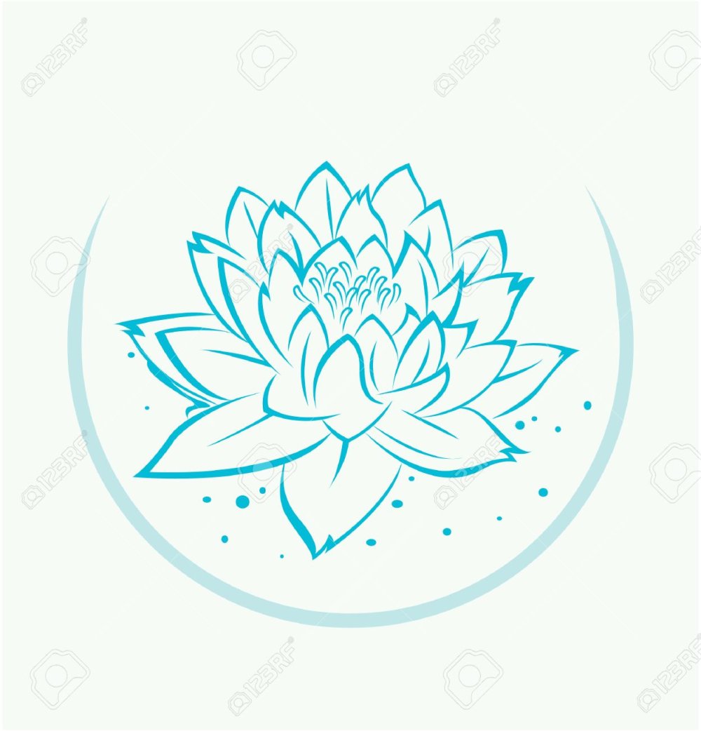 Символ синего лотоса