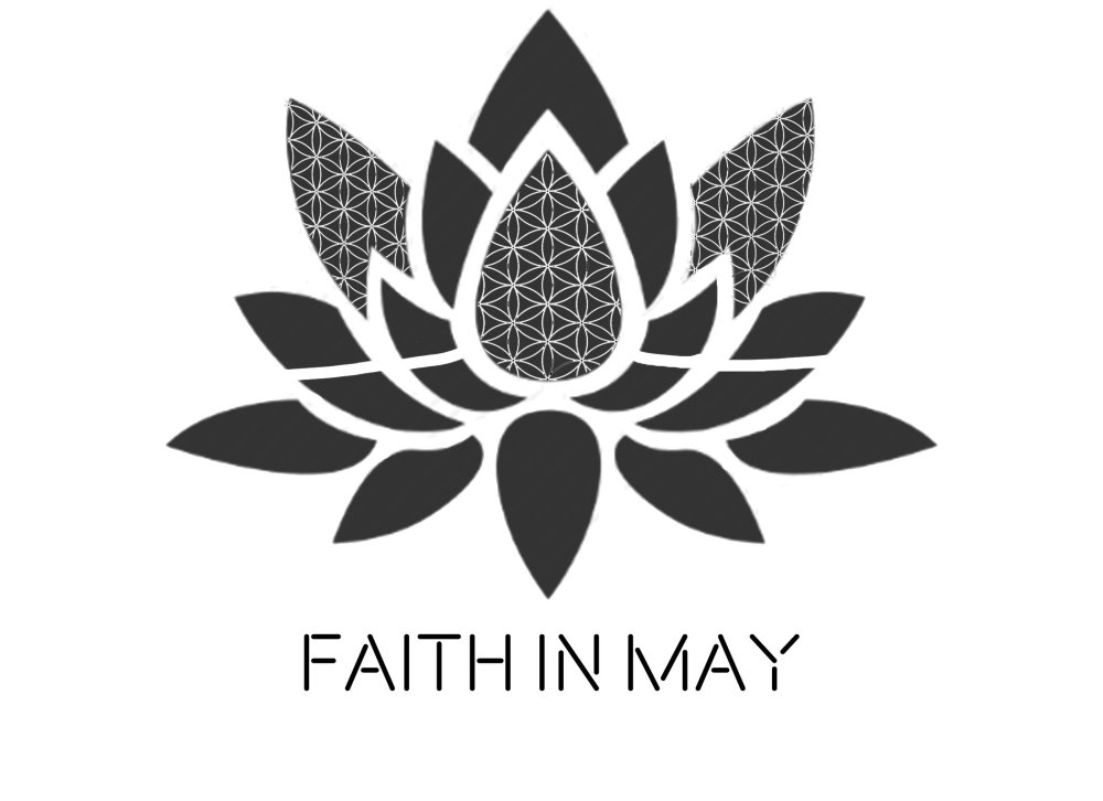 Лотос трафарет