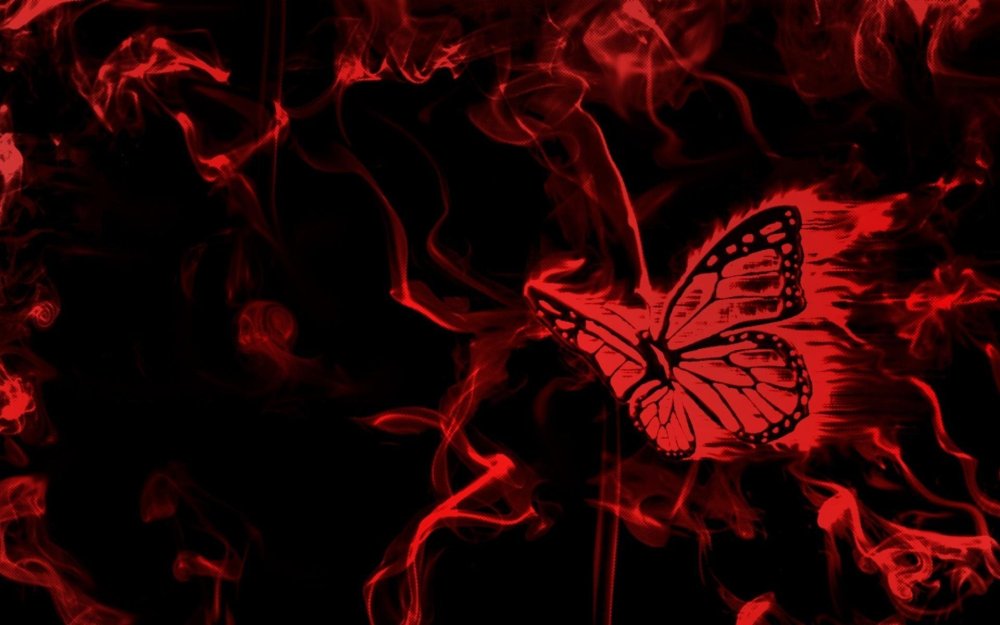 Красные обои