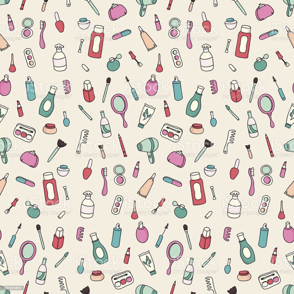 Бесшовный фон маникюр