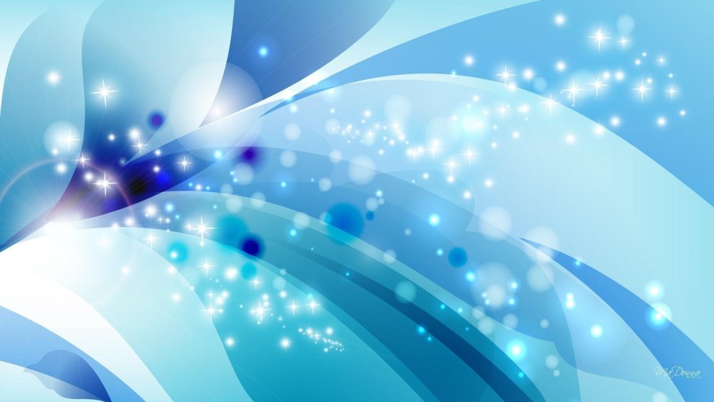 Красивый голубой фон